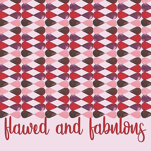 Flawed and Fabulous Art Print by atelier vdk