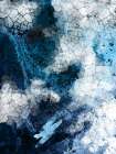 Abstract Navy White 2 Art Print by Urban Epiphany