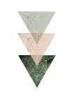 Pink Green Geo 2 Art Print by Urban Epiphany