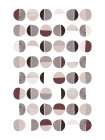 Mid Century ColorDew Burgundy 7 Art Print by Urban Epiphany
