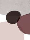 Mid Century ColorDew Burgundy 9 Art Print by Urban Epiphany