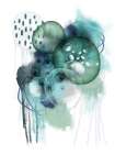 Aqua Harmony 2 Art Print by Urban Epiphany