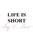 Inspirational Words Rose Gold 1 Art Print by Urban Epiphany
