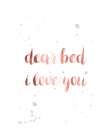 Rose Gold Inspirational Quotes 1 Art Print by Urban Epiphany