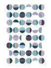 MidCentury Teal Purple 7 Art Print by Urban Epiphany