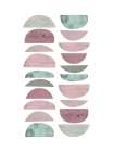 MidCentury Ranunculus Tones 4 Art Print by Urban Epiphany