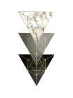 3 Triangles Art Print by Urban Epiphany