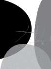 Black Grey Minimalist 1 Art Print by Urban Epiphany