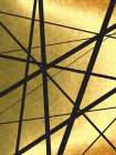 Black And Gold Geometric Lines 1 Art Print by Urban Epiphany
