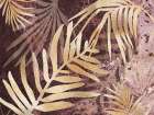 Tropical Leaves Pink Burgundy Art Print by Urban Epiphany