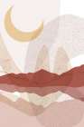 Dusty Desert Rocks 3 Art Print by Urban Epiphany