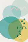 Mid Century Brights 12 Art Print by Urban Epiphany