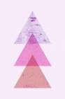 Pink Iconic Shape 5 Art Print