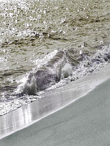 Wave and Sand A2 Coastal Print