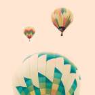 Up and Away II Art Print