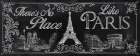 No Place Like Paris Art Print