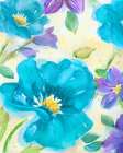 Bright Poppy Blue I