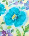 Bright Poppy Blue II