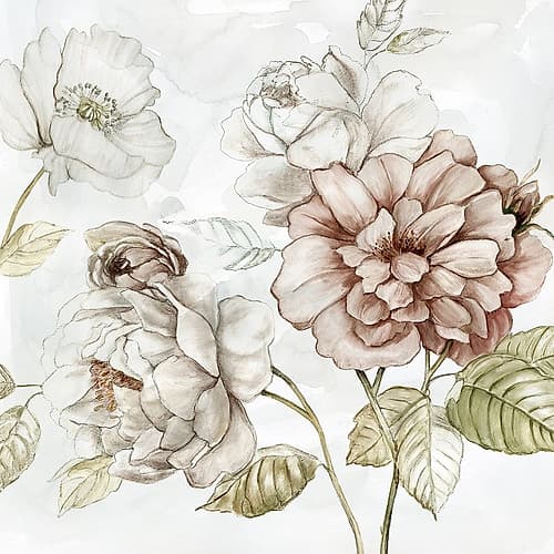 Washed Botanical III Art Print