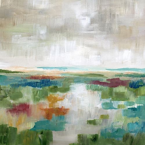 Vibrant Valley Art Print by Carol Robinson