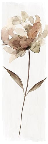 Neutral Bloom II Art Print