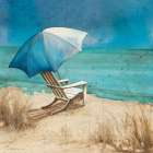 Retreat to the Beach I Art Print
