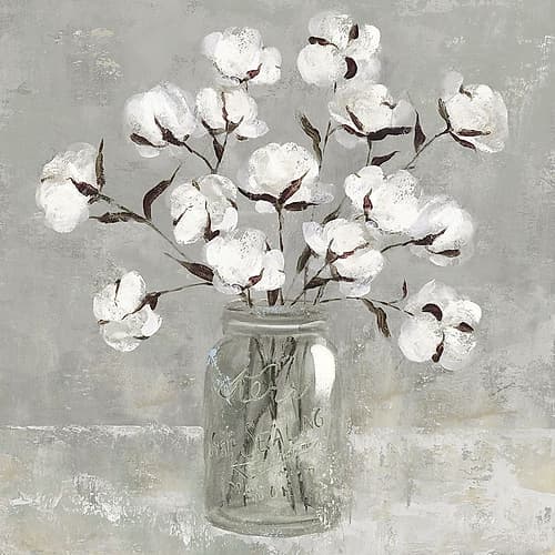 Cotton Bouquet Art Print