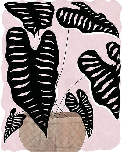 Potted Plant II Art Print