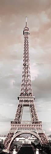Shimmering Eiffel Art Print by Serigo Pitamitz