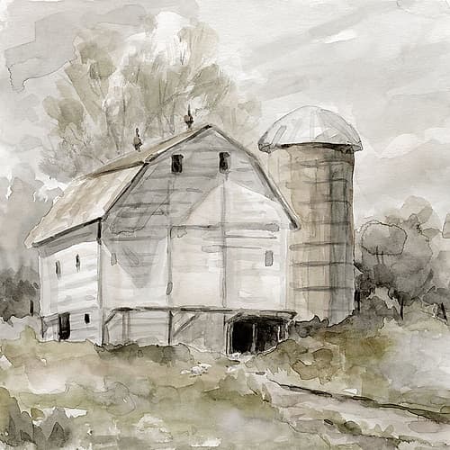 Neutral Silo Art Print