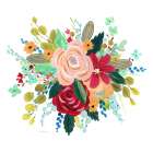 May Flowers II Art Print