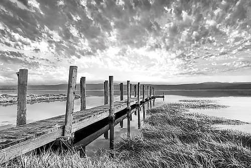 Sunset Contemplation Coastal Print