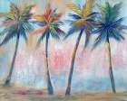 Color Pop Palms Art Print by Nan