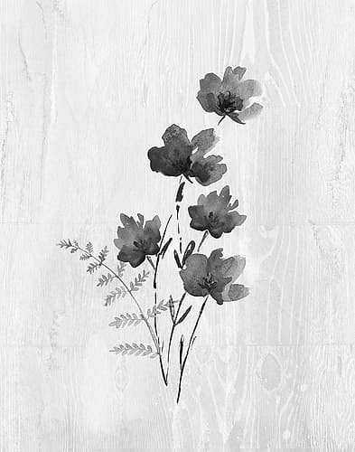 Neutral Meadow IV Art Print