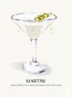 Martini Art Print