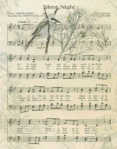 Silent Night Art Print