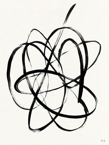 Skate Away II Art abstrait reproduction
