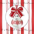 Candy Cane Christmas I Art Print