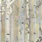 Spring Birch Grove Art Print
