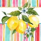 Summer Lemons II Art Print