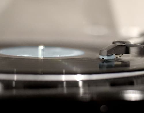 Record Player Photography Print