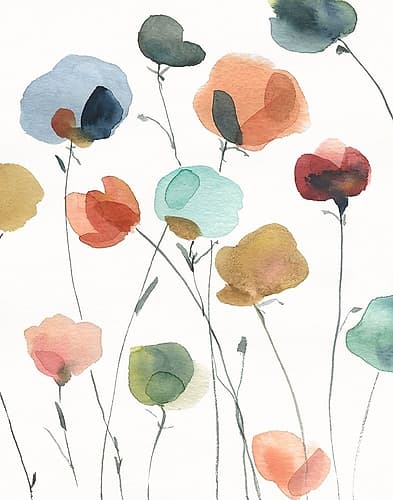 Lollipop Garden II Art Print