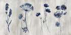 Indigo Row Art Print