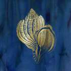 Indigo Sea Treasure III Art Print