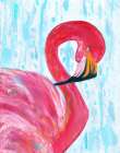 Flamingo I Art Print