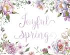 Joyful Spring Art Print