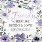 Lavender Family Art Print