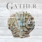 Shell Gather Art Print