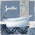 Soothe Bathroom Art Print