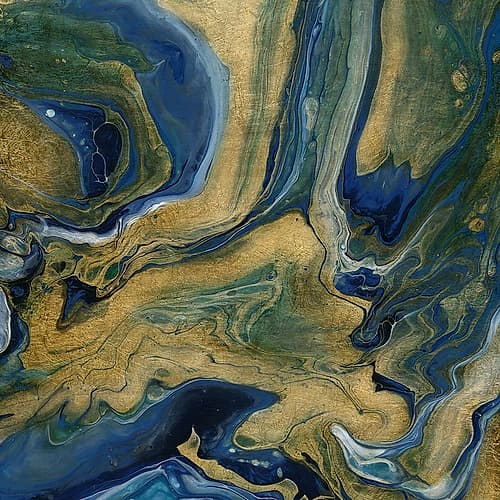 Golden Sea Art Print